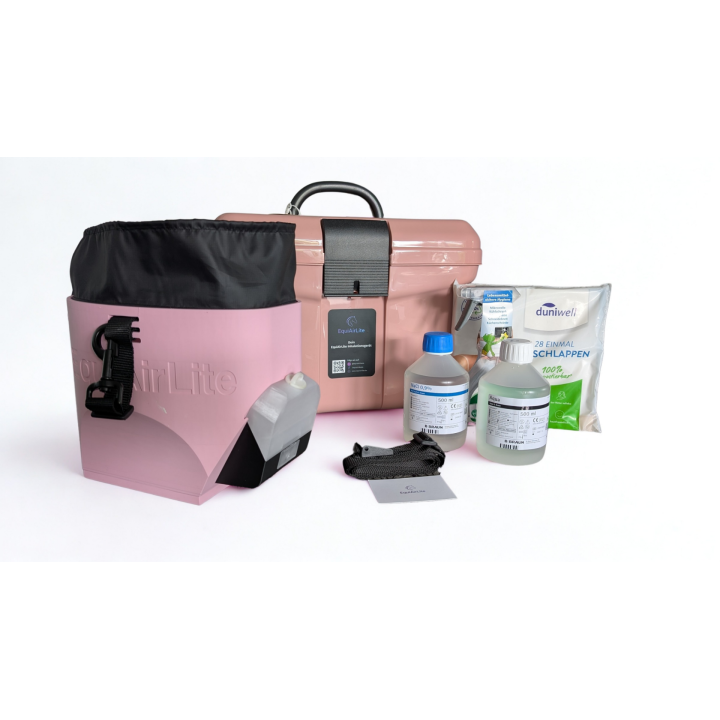 EquiAirLite Inhalator Set - Rosa