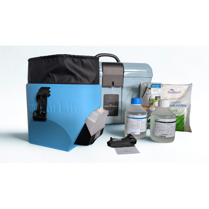 EquiAirLite® is the first equine inhaler to combine the solutions to all common weaknesses of conventional devices into one